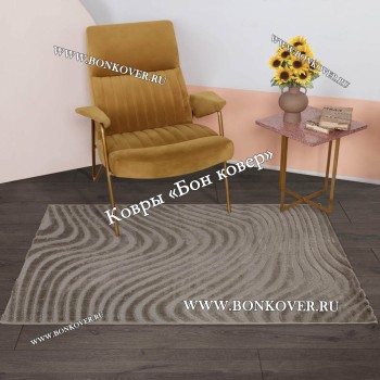 Современный Турецкий Ковер Дизайн 68 Бежевый