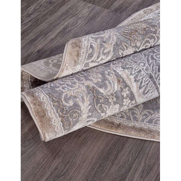 Ковер Armina 03880C GREY / BROWN Круг