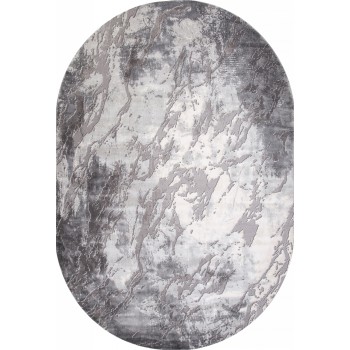 Ковер Armina 04075G GREY / GREY Овал